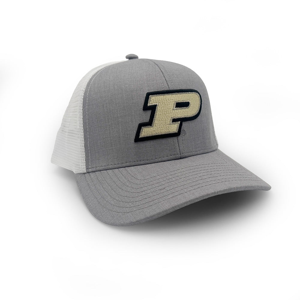 Purdue Trucker Hat, Gray | Section 103