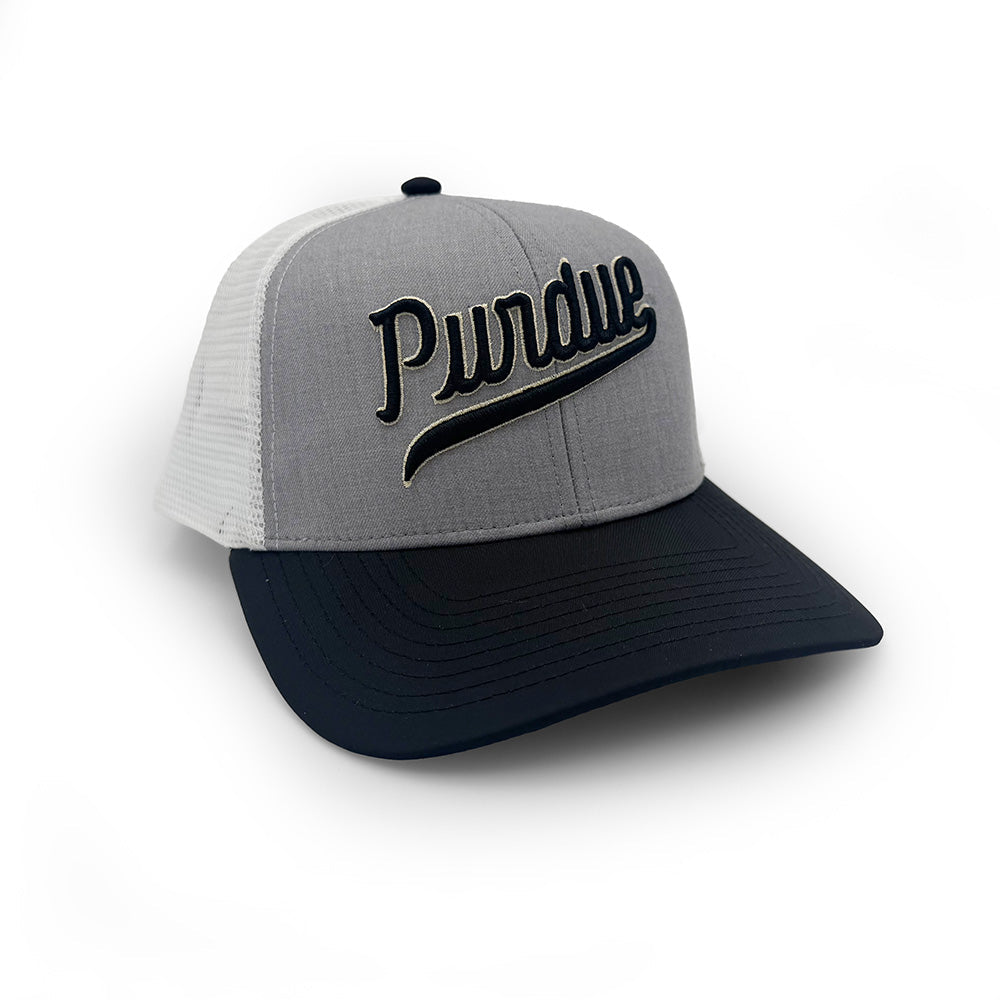 Purdue Script Trucker Hat | Section 103