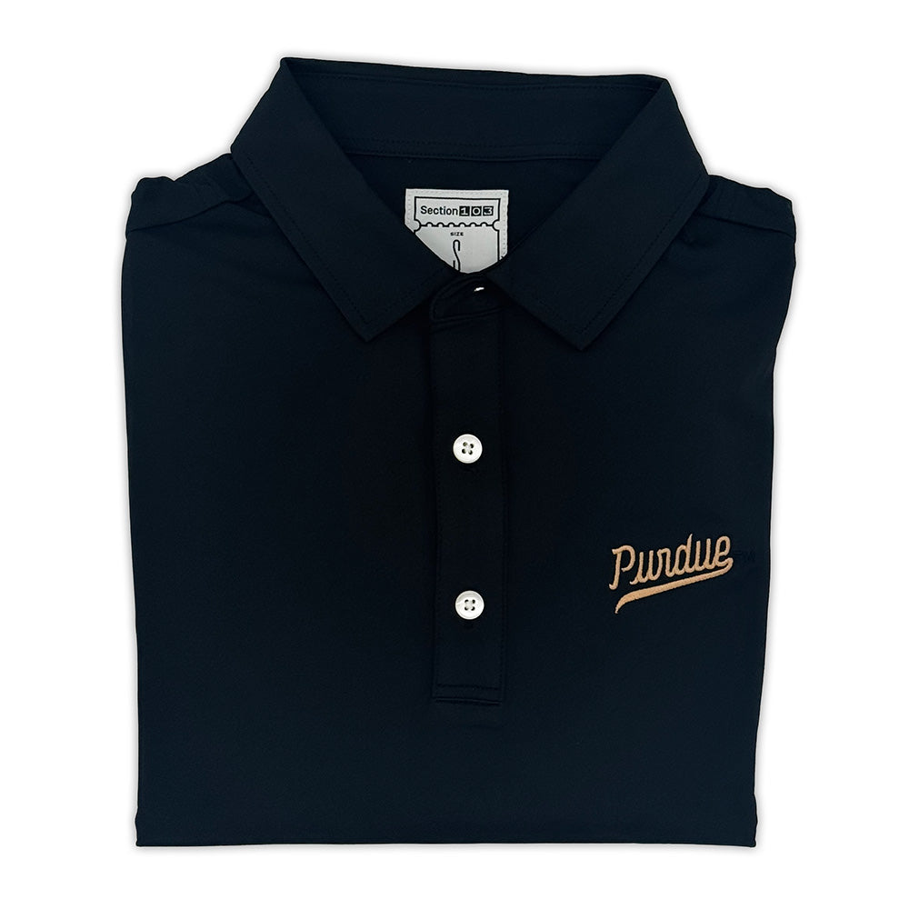 Purdue Scipt Performance Polo | Section 103