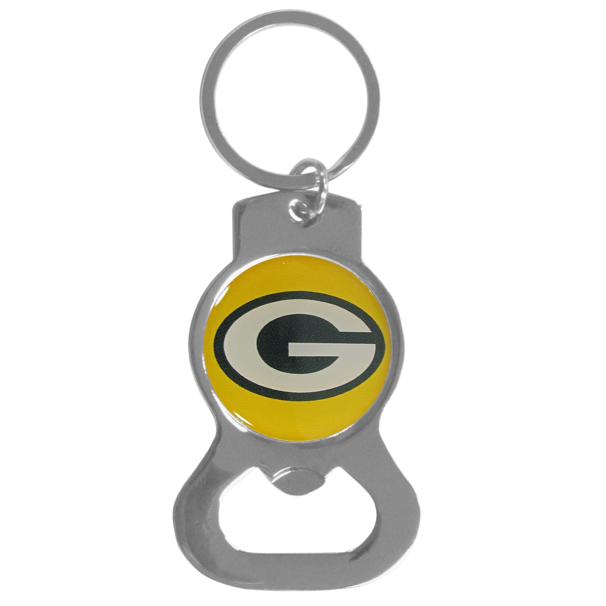 Green Bay Packers Logo Bottle Opener Keychain 1