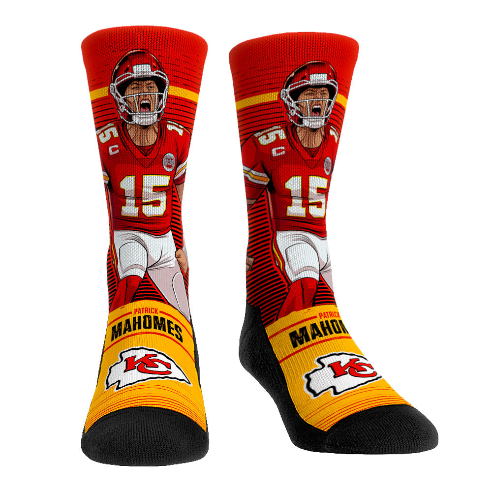 Patrick Mahomes - Kansas City Chiefs  - Big Shot | Rock 'Em Socks