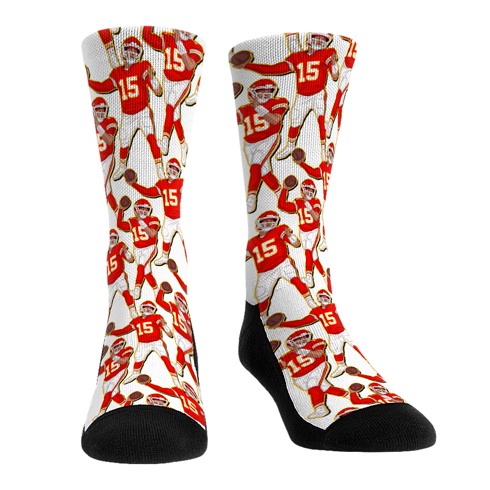 Patrick Mahomes - Kansas City Chiefs - No Look Pass | Rock 'Em Socks