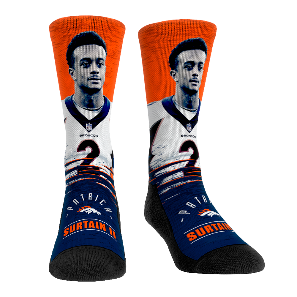 Patrick Surtain - Denver Broncos - Jumbotron | Rock 'Em Socks 1
