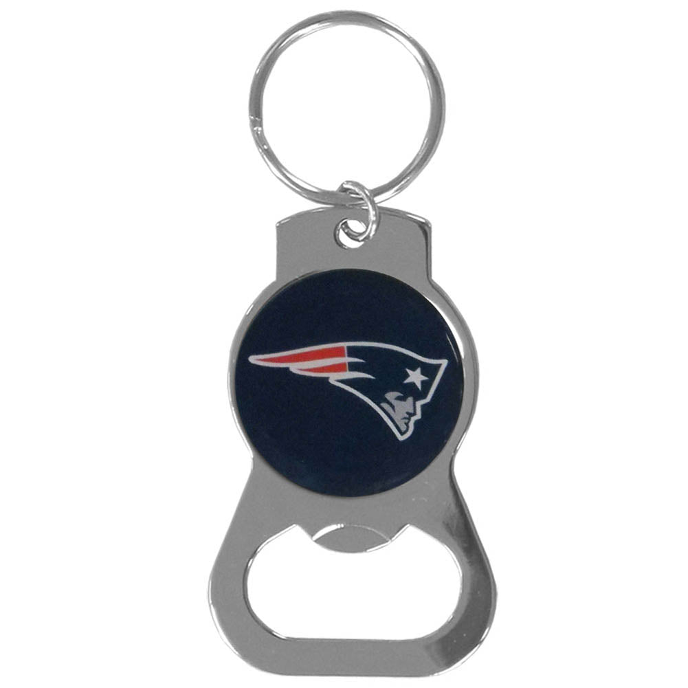 New England Patriots Logo Bottle Opener Keychain 1
