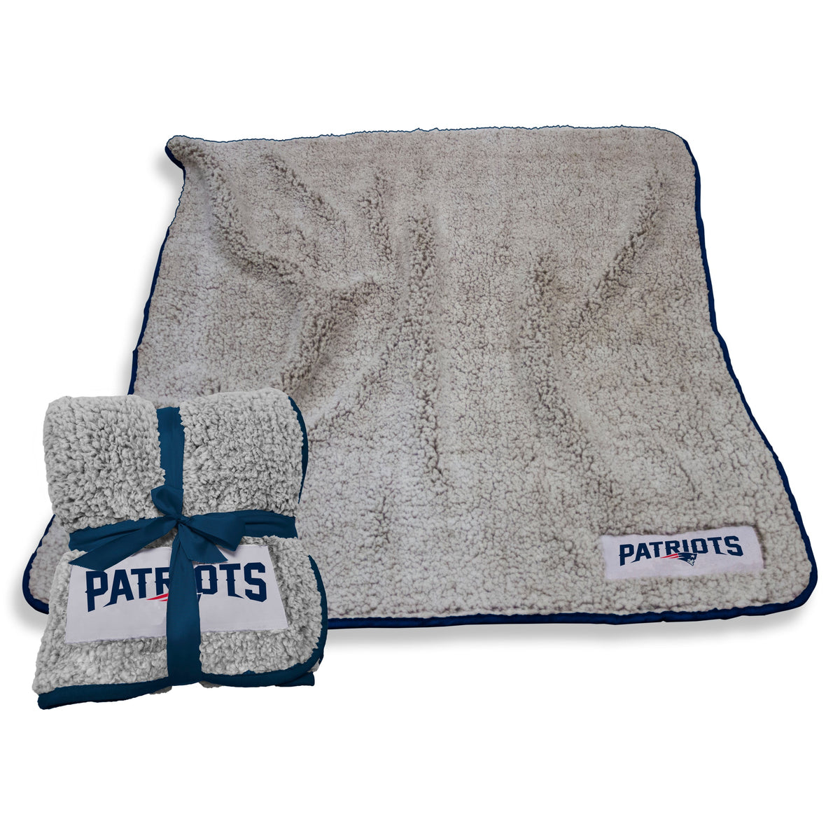 New England Patriots 50" x 60" Frosty Fleece Throw Blanket 1