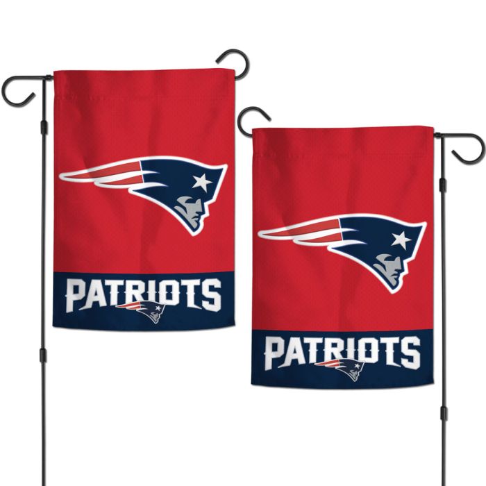 New England Patriots Applique 12.5" x 18" Garden Flag 1