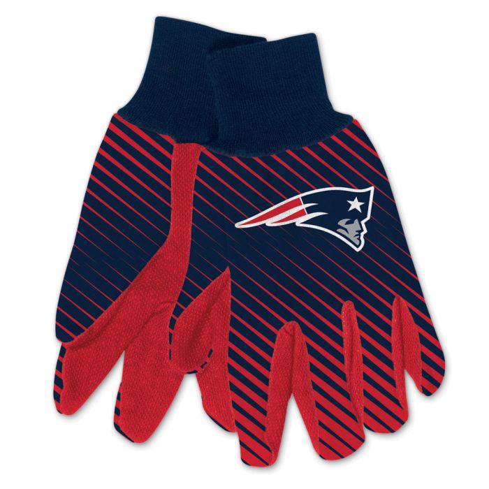 New England Patriots Adult Two-Tone Gloves 1