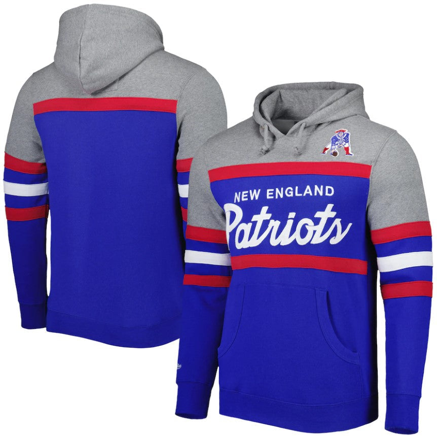 New England Patriots Mitchell & Ness Head Coach Hoodie 1