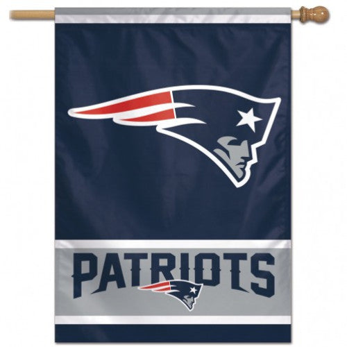 New England Patriots 27" x 37" Vertical Flag 1