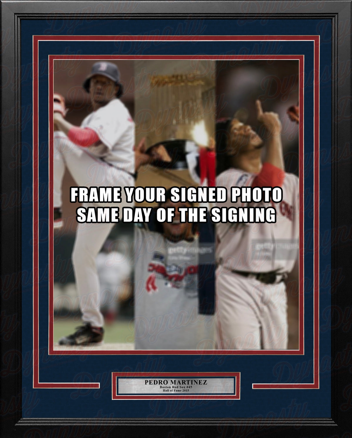 Pedro Martinez Boston Red Sox Photo Frame Kit 2