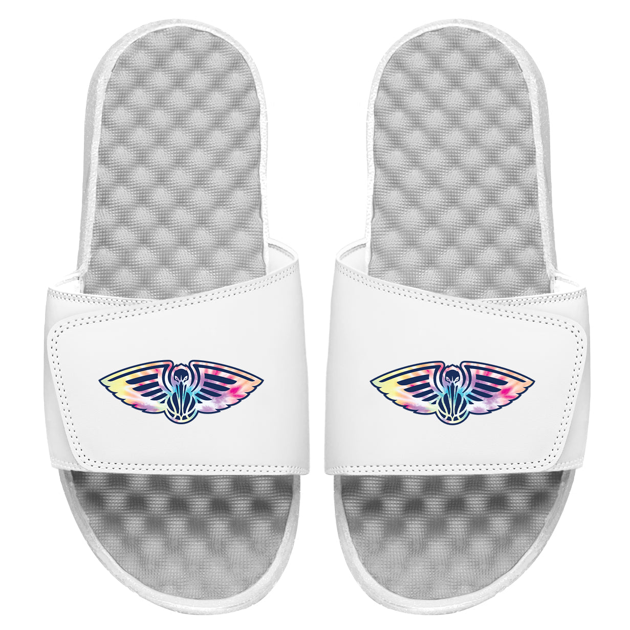 New Orleans Pelicans Tie Dye Clip Slides