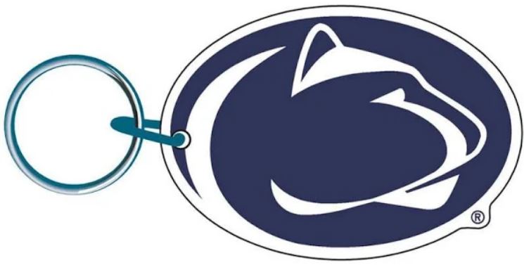 Penn State Nittany Lions Acrylic Logo Keychain 1
