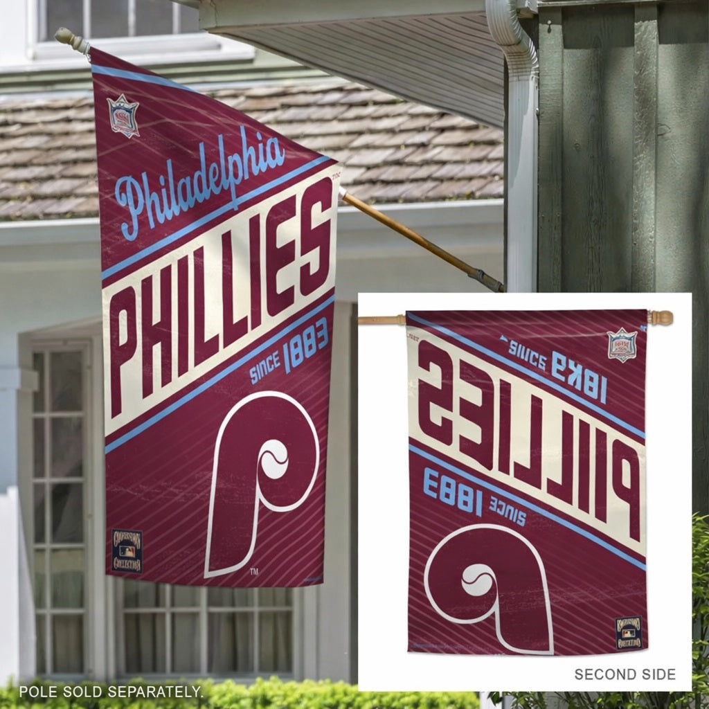 Philadelphia Phillies Cooperstown Throwback Banner