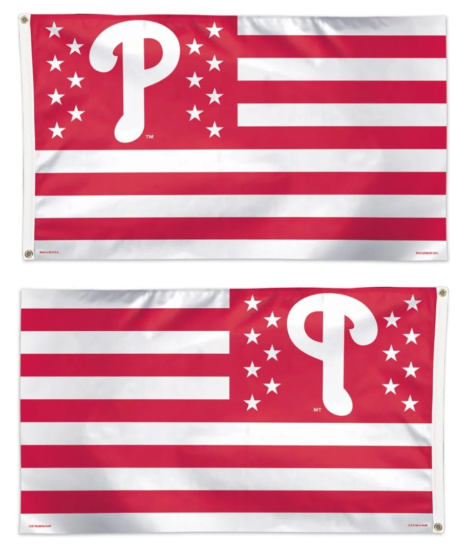 Philadelphia Phillies Flag 3x5 Americana Stars and Stripes