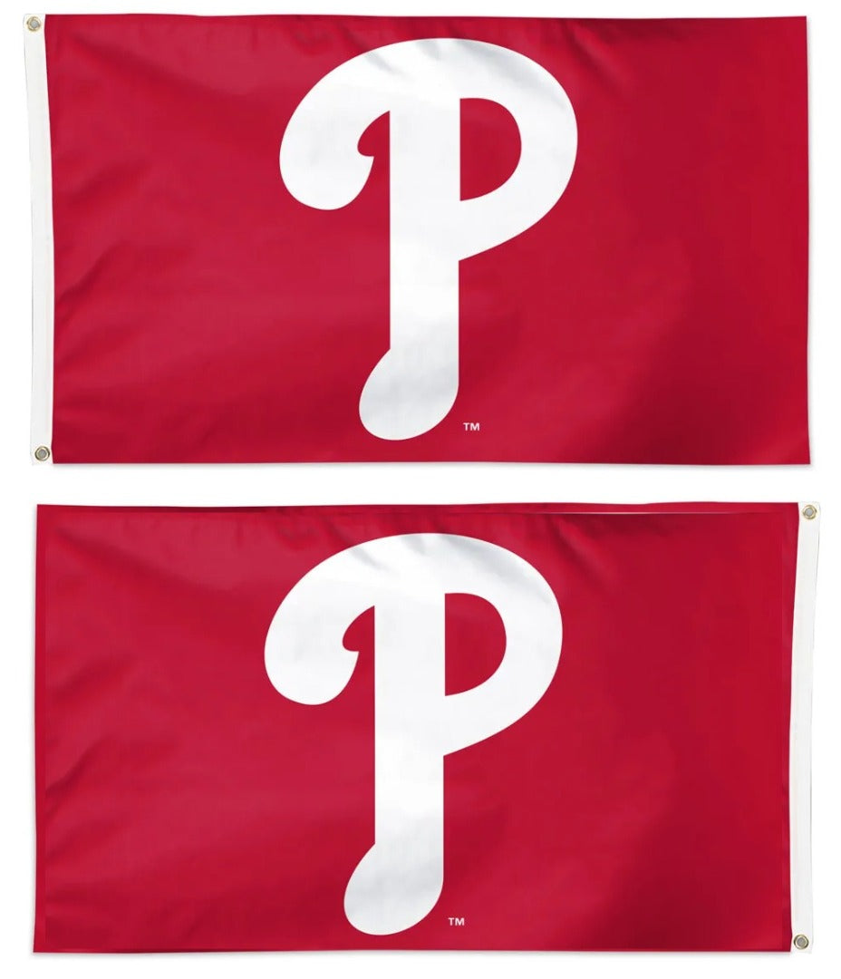 Philadelphia Phillies Flag 3x5 P Logo 2 Sided
