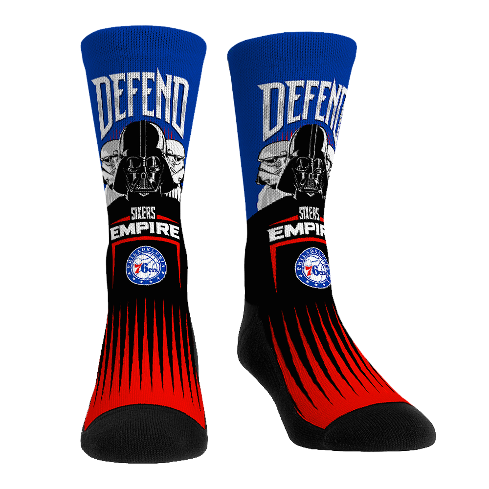 Philadelphia 76ers - Star Wars  - Defend The Empire | Rock 'Em Socks 1