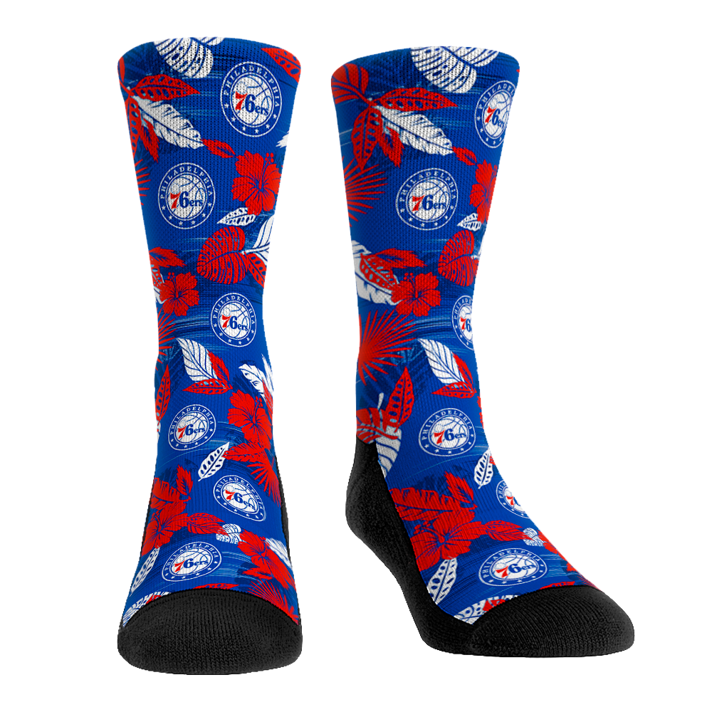 Philadelphia 76ers - Floral | Rock 'Em Socks 1