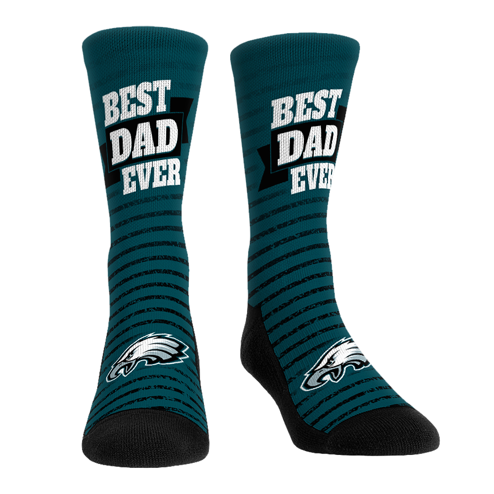 Philadelphia Eagles - Best Dad Ever | Rock 'Em Socks 1