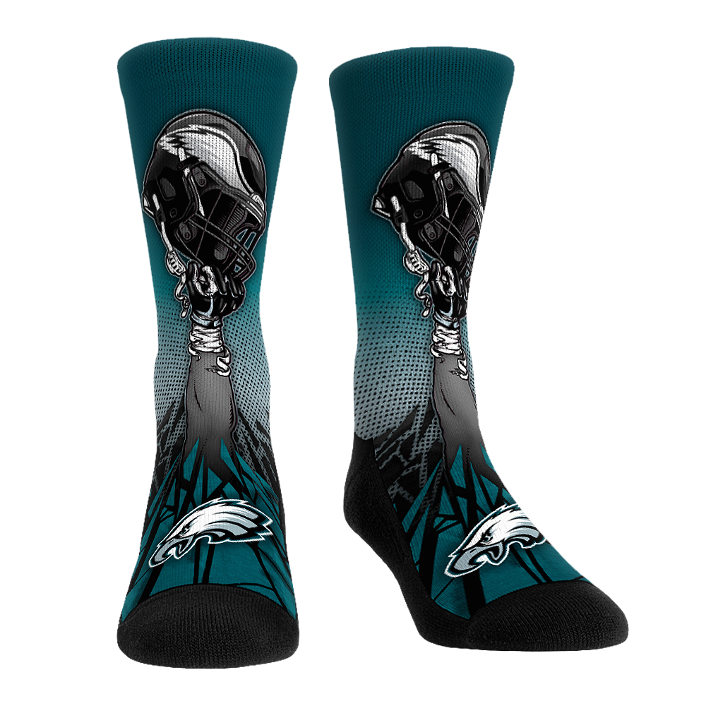 Philadelphia Eagles - Alternate Helmet Smash | Rock 'Em Socks 1