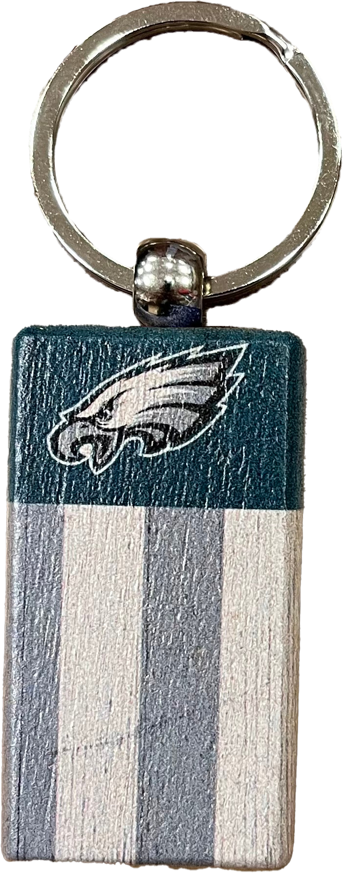 Philadelphia Eagles Rectangle Flag Keychain 1