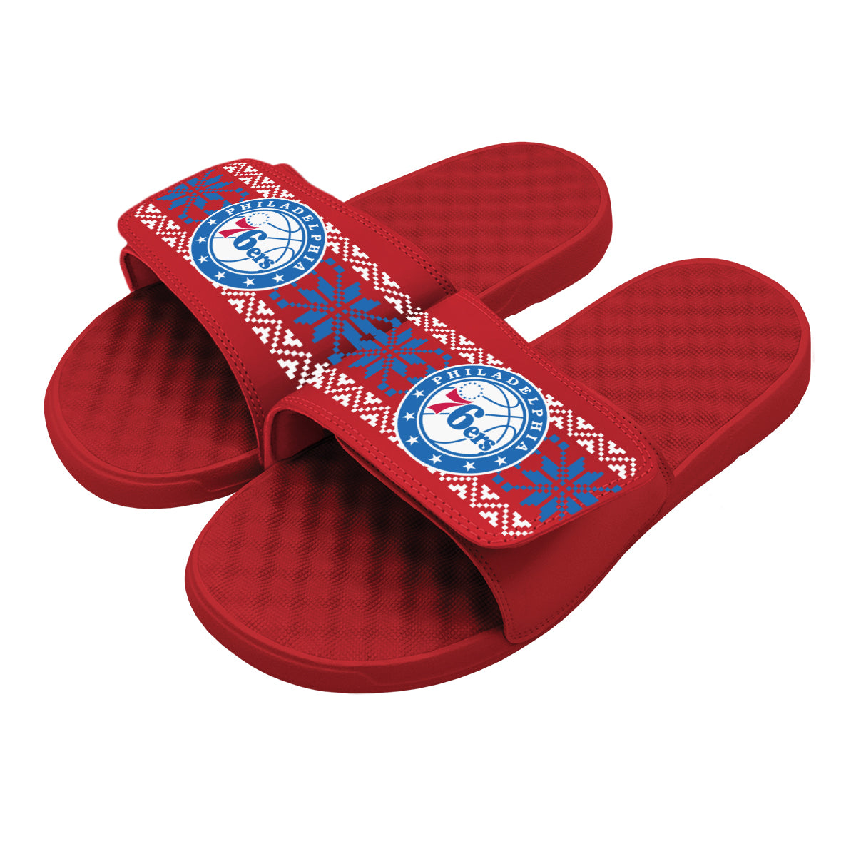Philadelphia 76ers Ugly Sweater Slides 1
