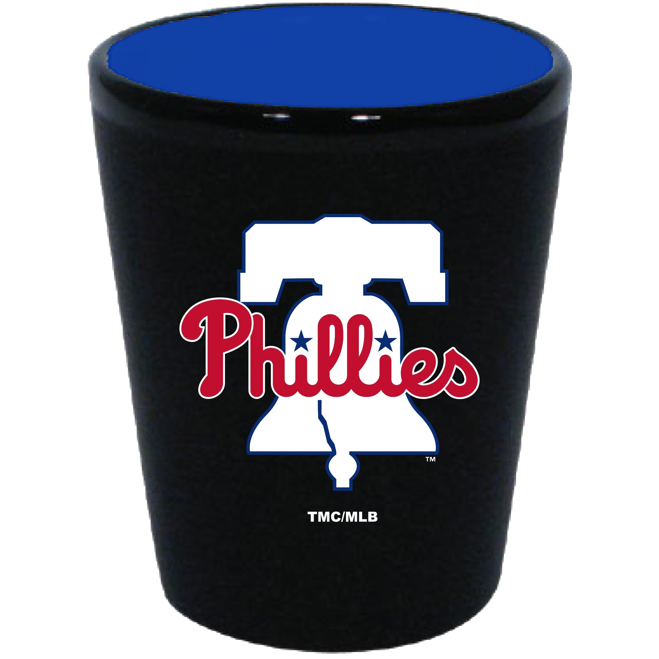Philadelphia Phillies Matte Black/Inner Color Shot Glass 1