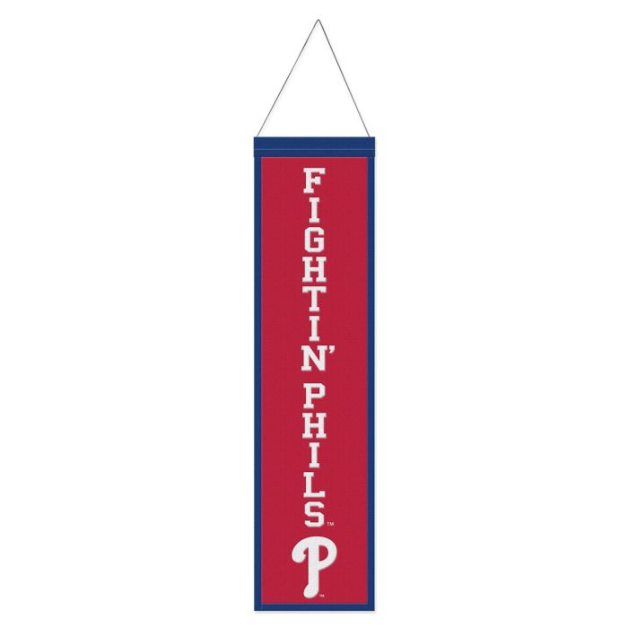 Philadelphia Phillies 8" x 32" Wool Banner 1