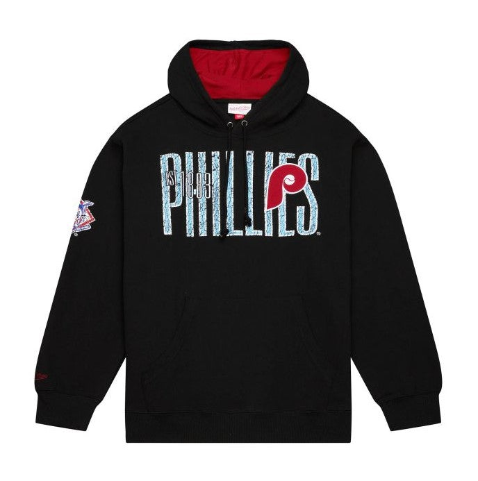 Philadelphia Phillies Mitchell & Ness Throwback OG Fleece 2.0 Hoodie 1