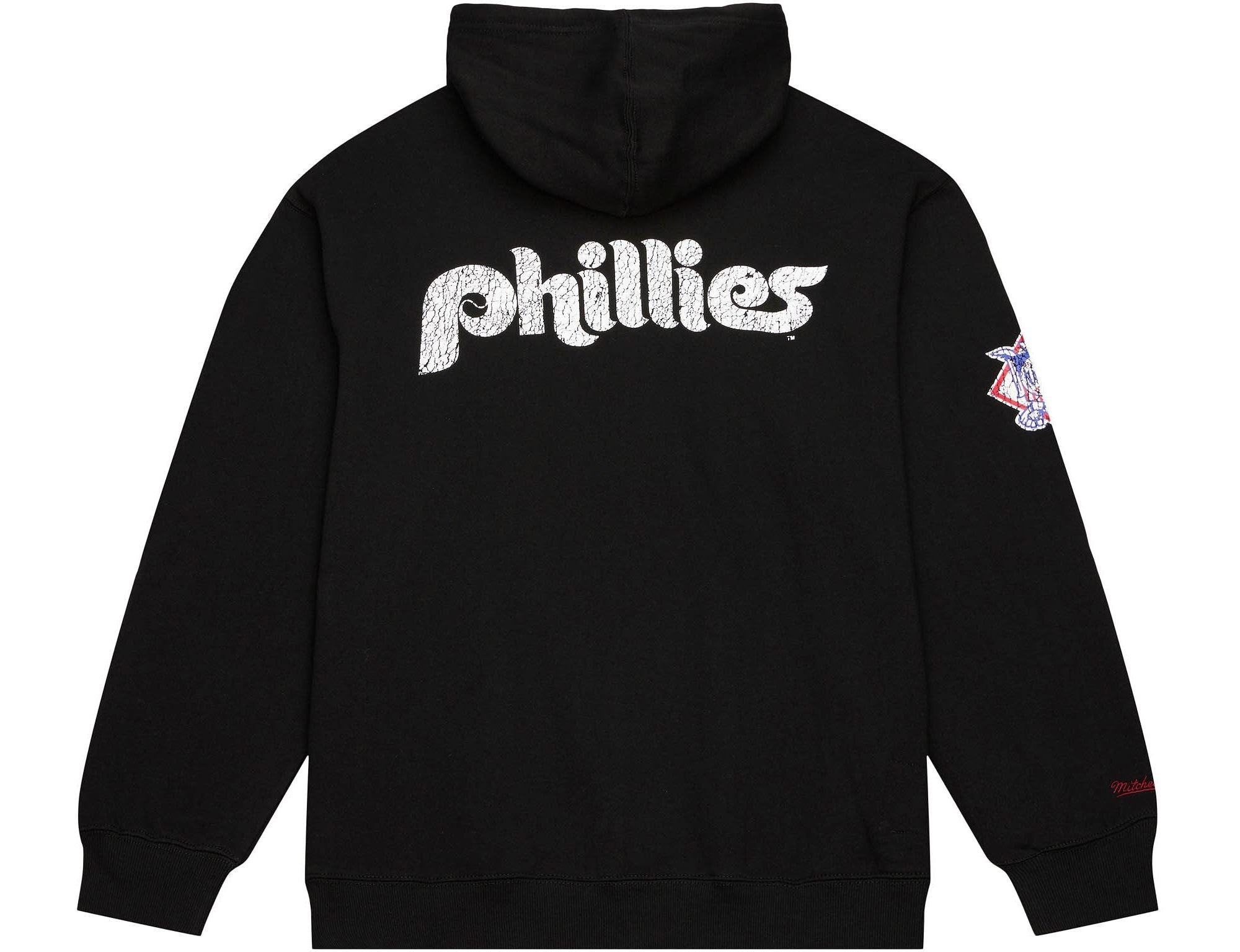 Philadelphia Phillies Mitchell & Ness Throwback OG Fleece 2.0 Hoodie 2