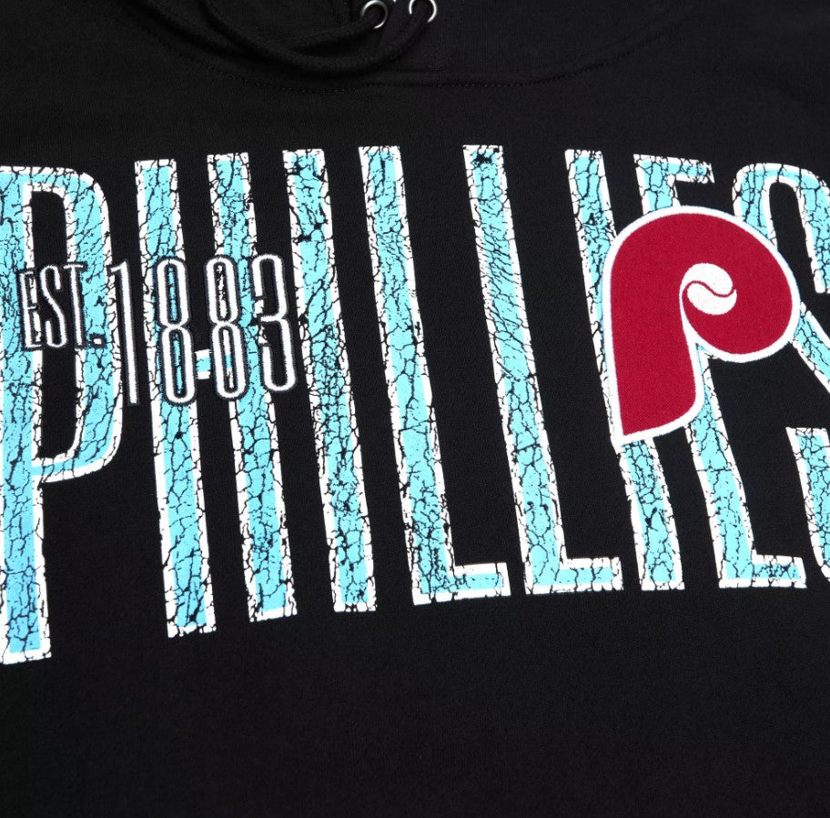 Philadelphia Phillies Mitchell & Ness Throwback OG Fleece 2.0 Hoodie 3