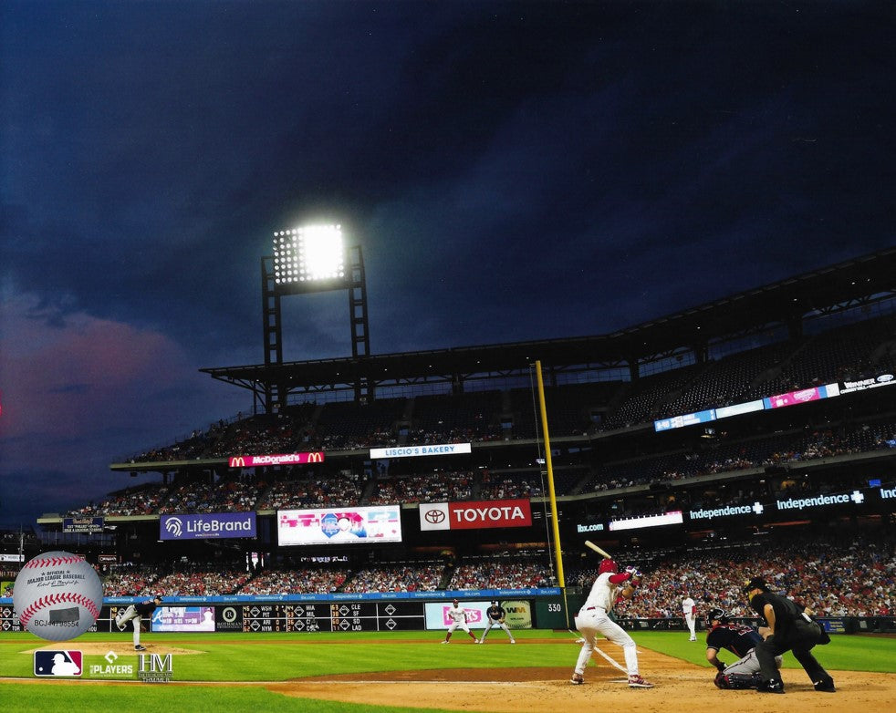 Night at Citizen's Bank Philadelphia Phillies 8" x 10" Baseball Stadium Photo