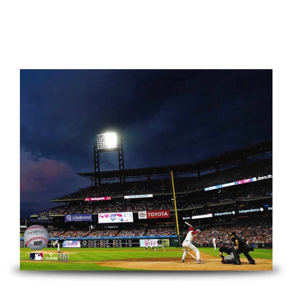 Night at Citizen's Bank Philadelphia Phillies 11" x 14" Baseball Stadium Photo 1