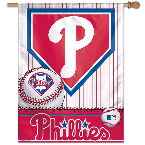Philadelphia Phillies 27" x 37" Vertical Flag 1