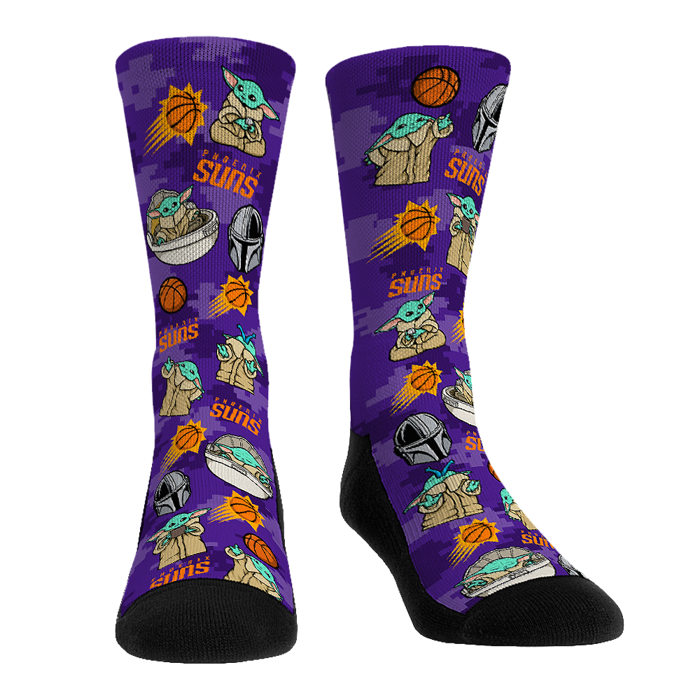 Phoenix Suns - Star Wars  - Grogu All-Over | Rock 'Em Socks
