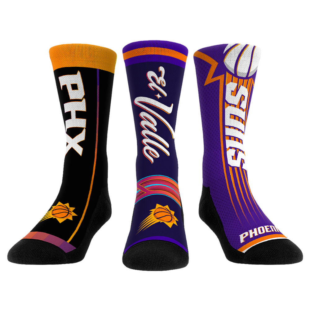 Phoenix Suns - Ultimate Jersey - 3-Pack | Rock 'Em Socks