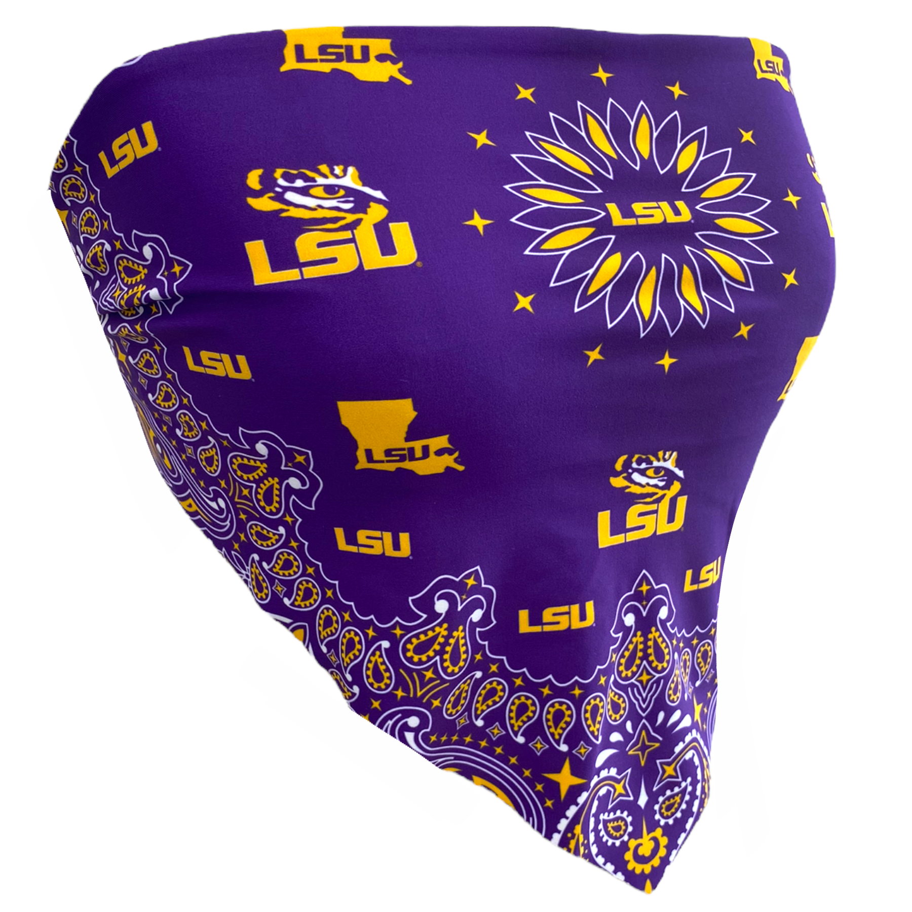 LSU Bandana Top 7