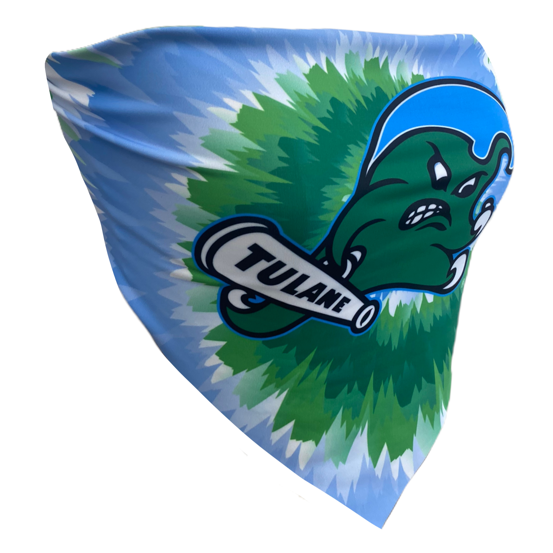 Tulane Tie Dye Bandana Top | lojobands