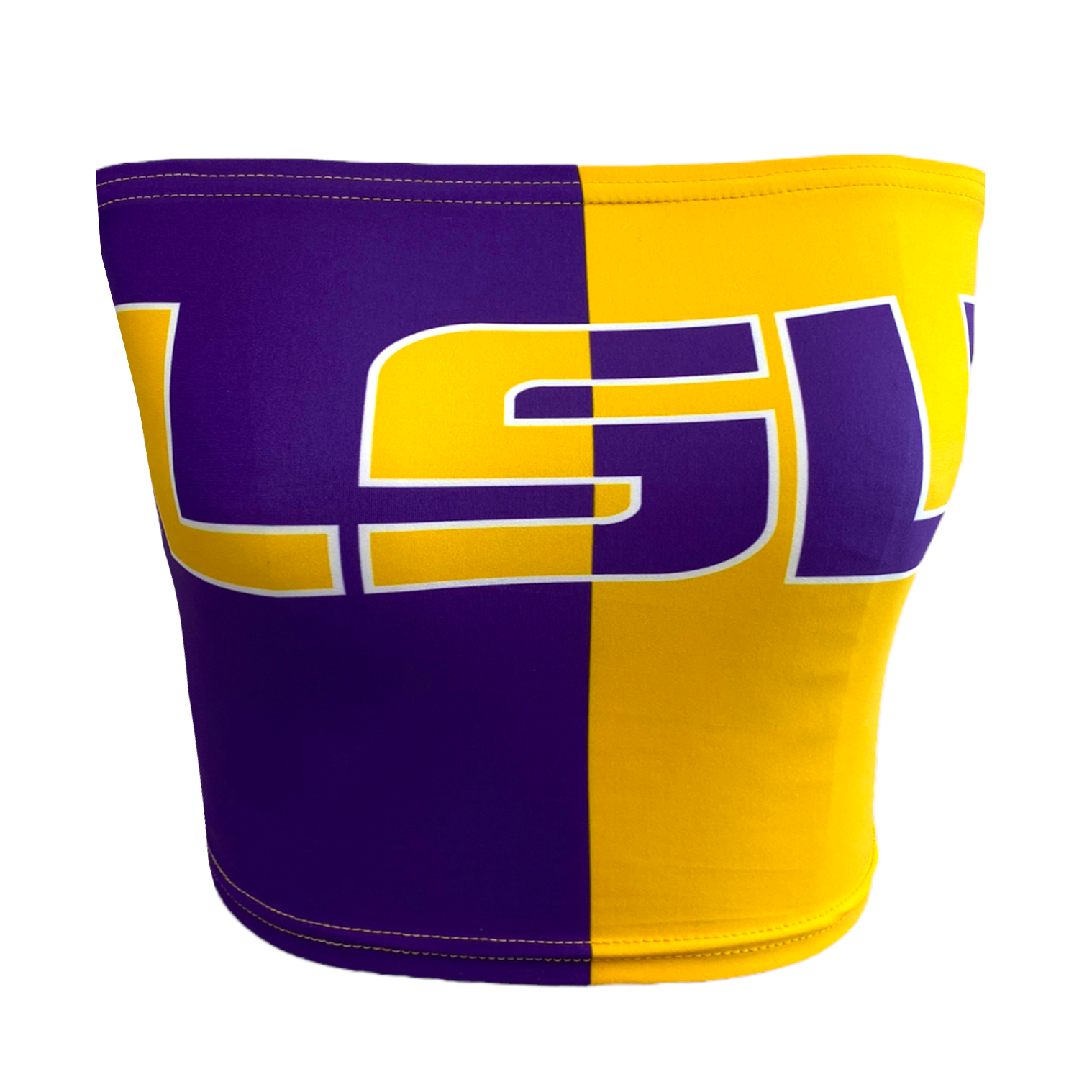 LSU Two Tone Tube Top 10