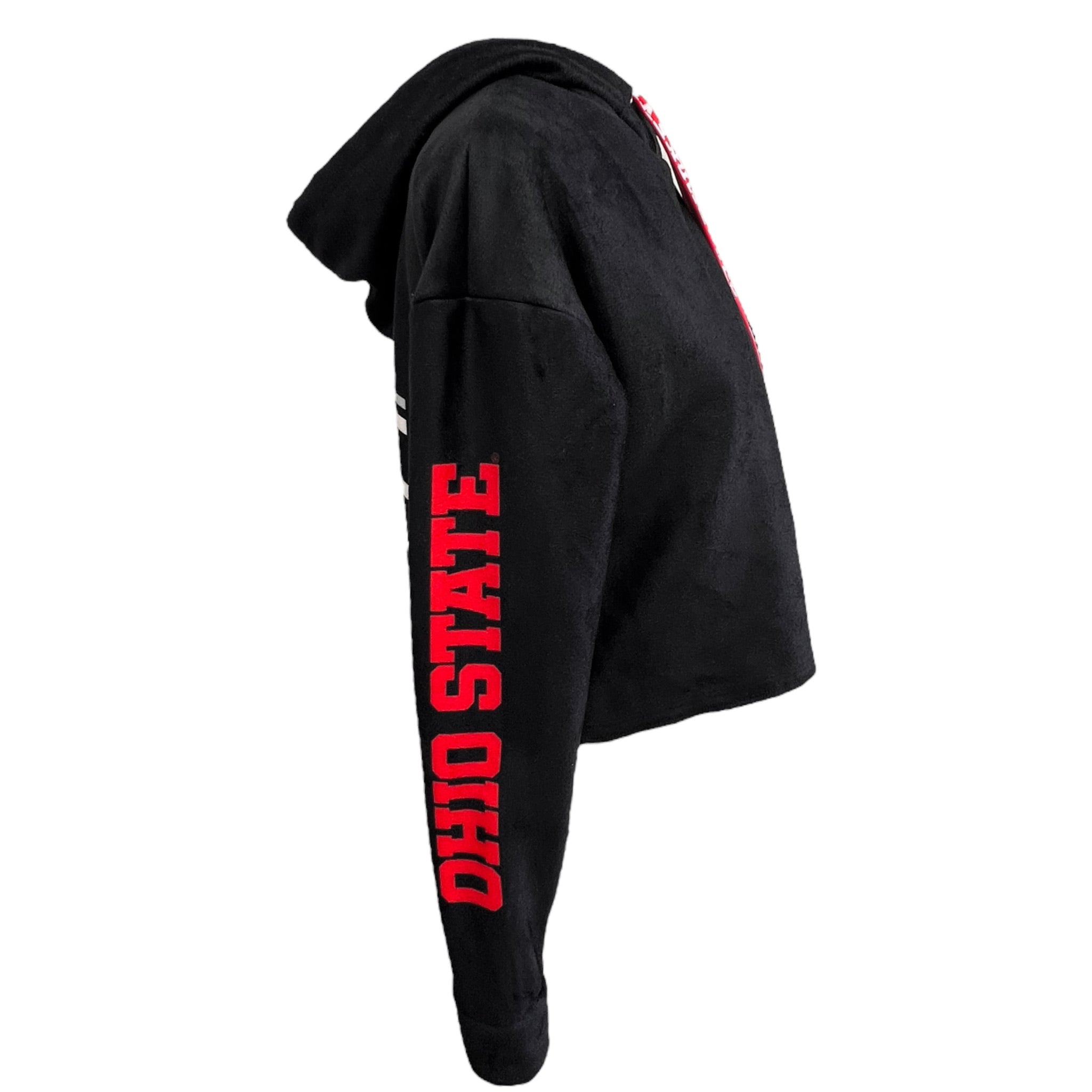Ohio State OSU Buckeyes Furry Hoodie 6