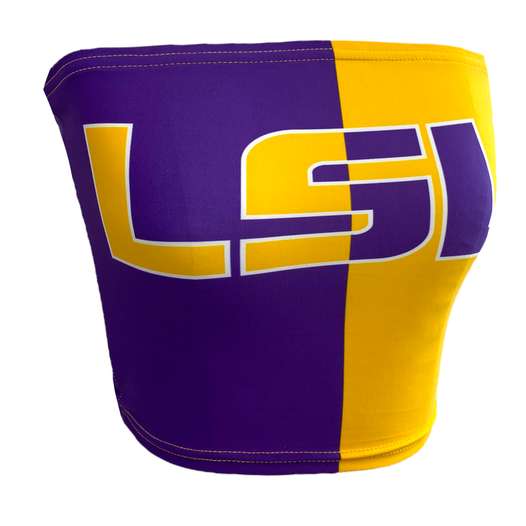 LSU Two Tone Tube Top 9