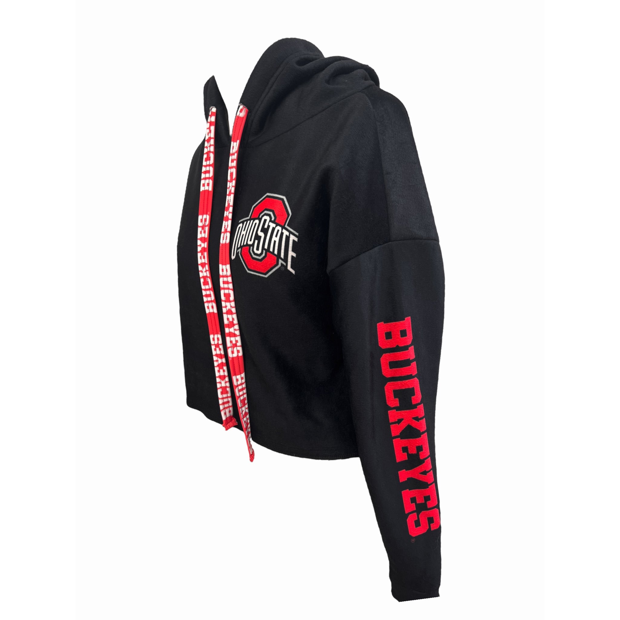 Ohio State OSU Buckeyes Furry Hoodie 7