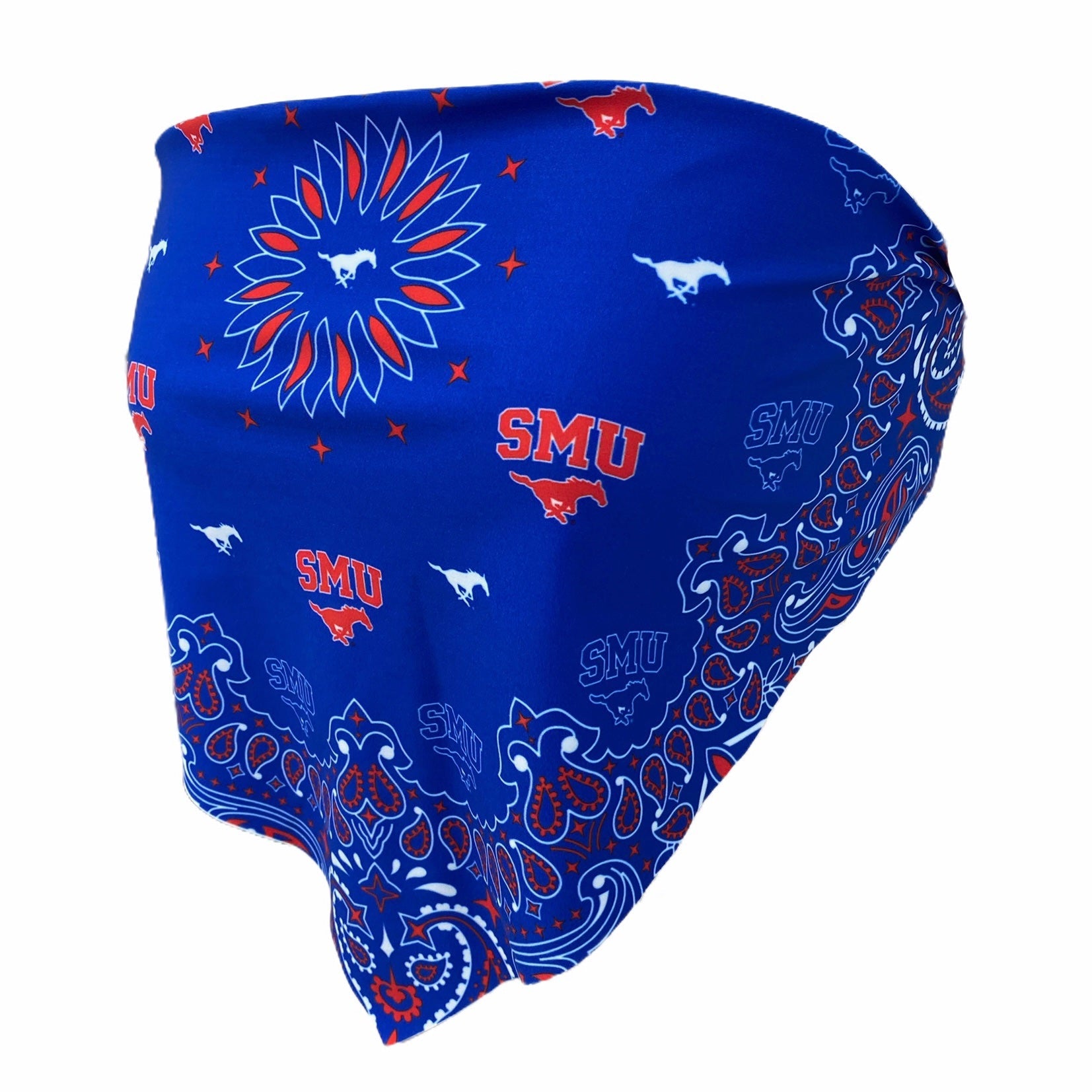 SMU Mustangs Bandana Top | lojobands 3