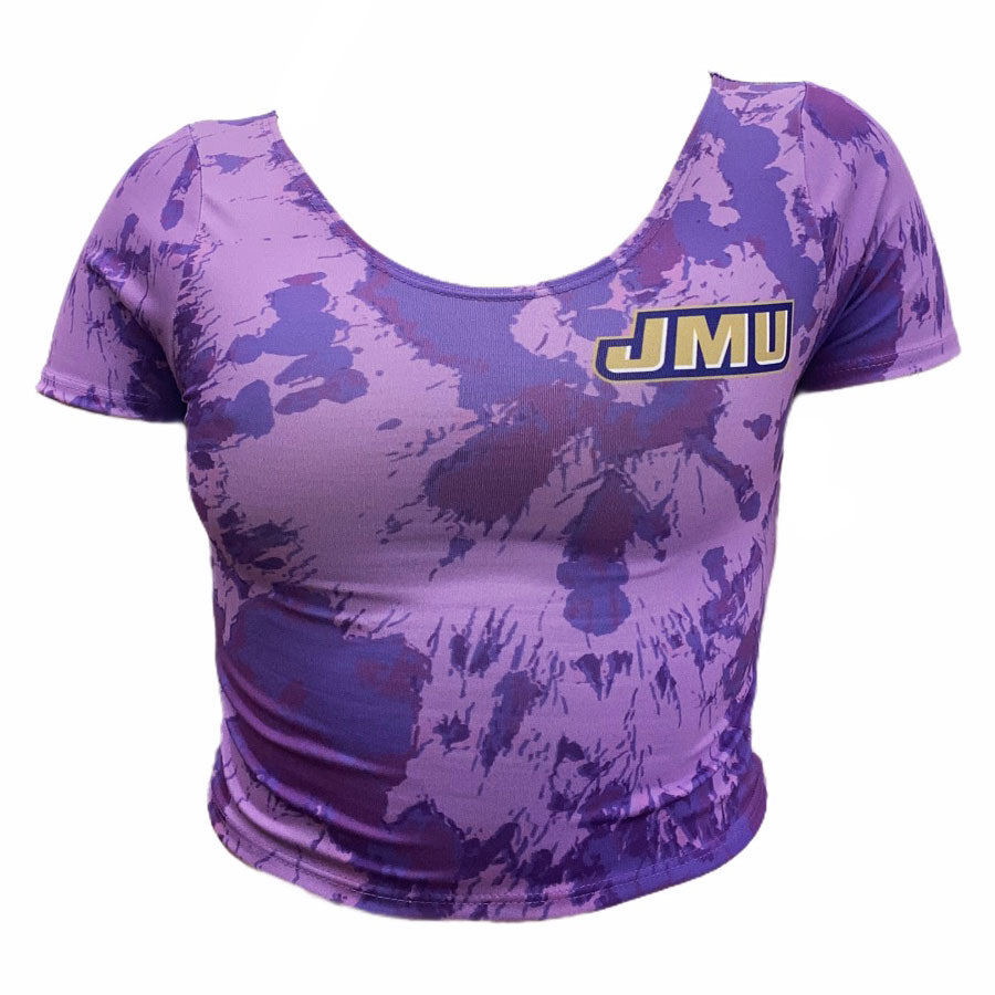 JMU Tie Dye Babydoll Tee