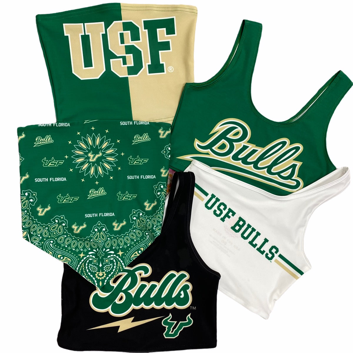 USF Lightning One Shoulder Top | lojobands 4