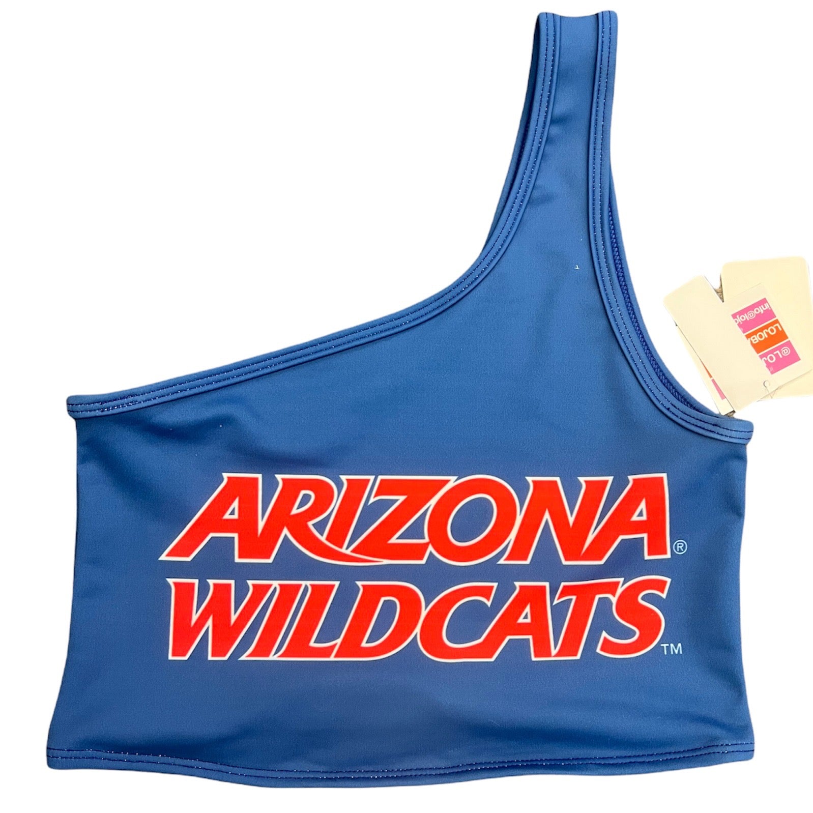 University of Arizona Navy One Shoulder Top | lojobands 4
