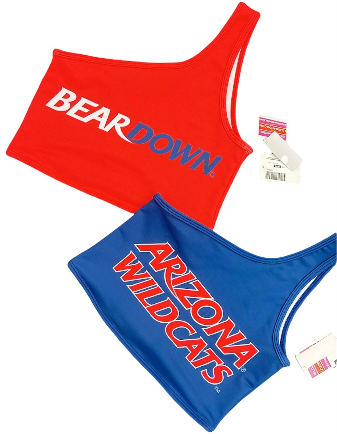 University of Arizona Navy One Shoulder Top | lojobands 5