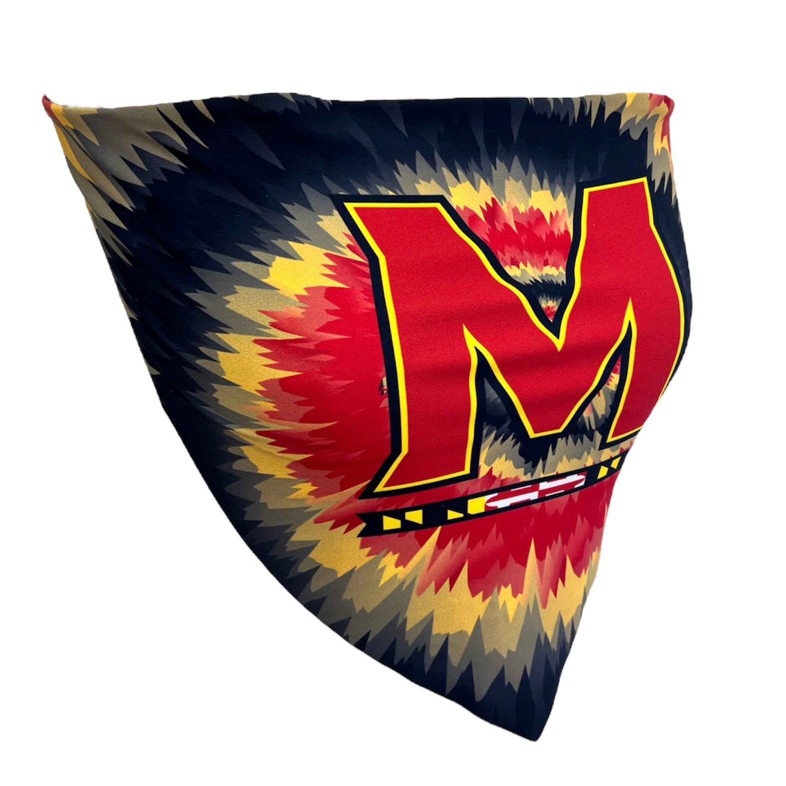 Maryland Terps Tie Dye Bandana Top | lojobands 3