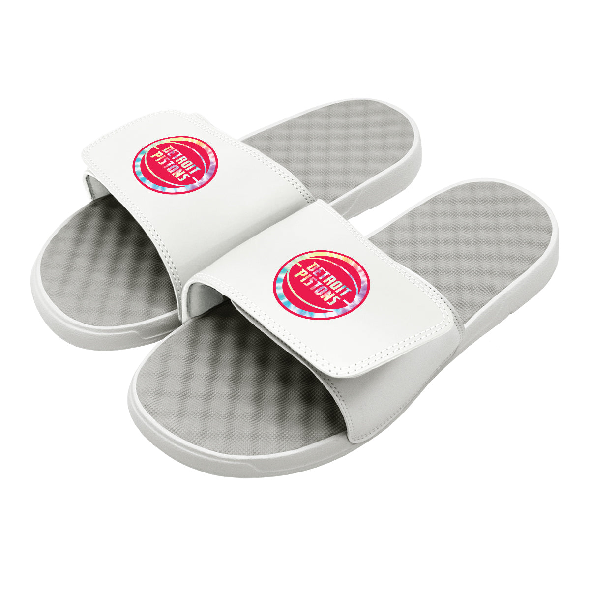 Detroit Pistons Tie Dye Clip Slides 1