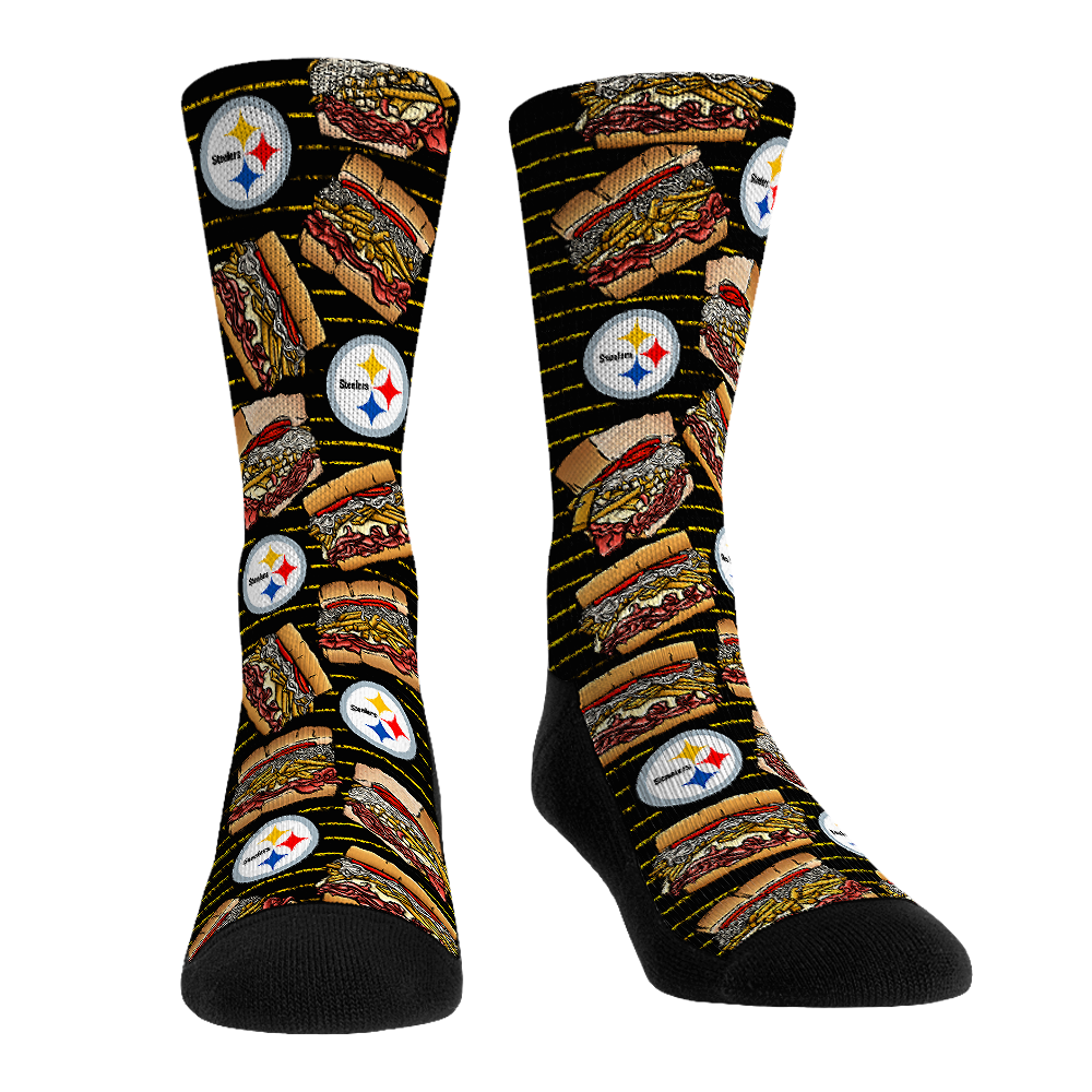 Pittsburgh Steelers - Stacked Sandwich | Rock 'Em Socks 1