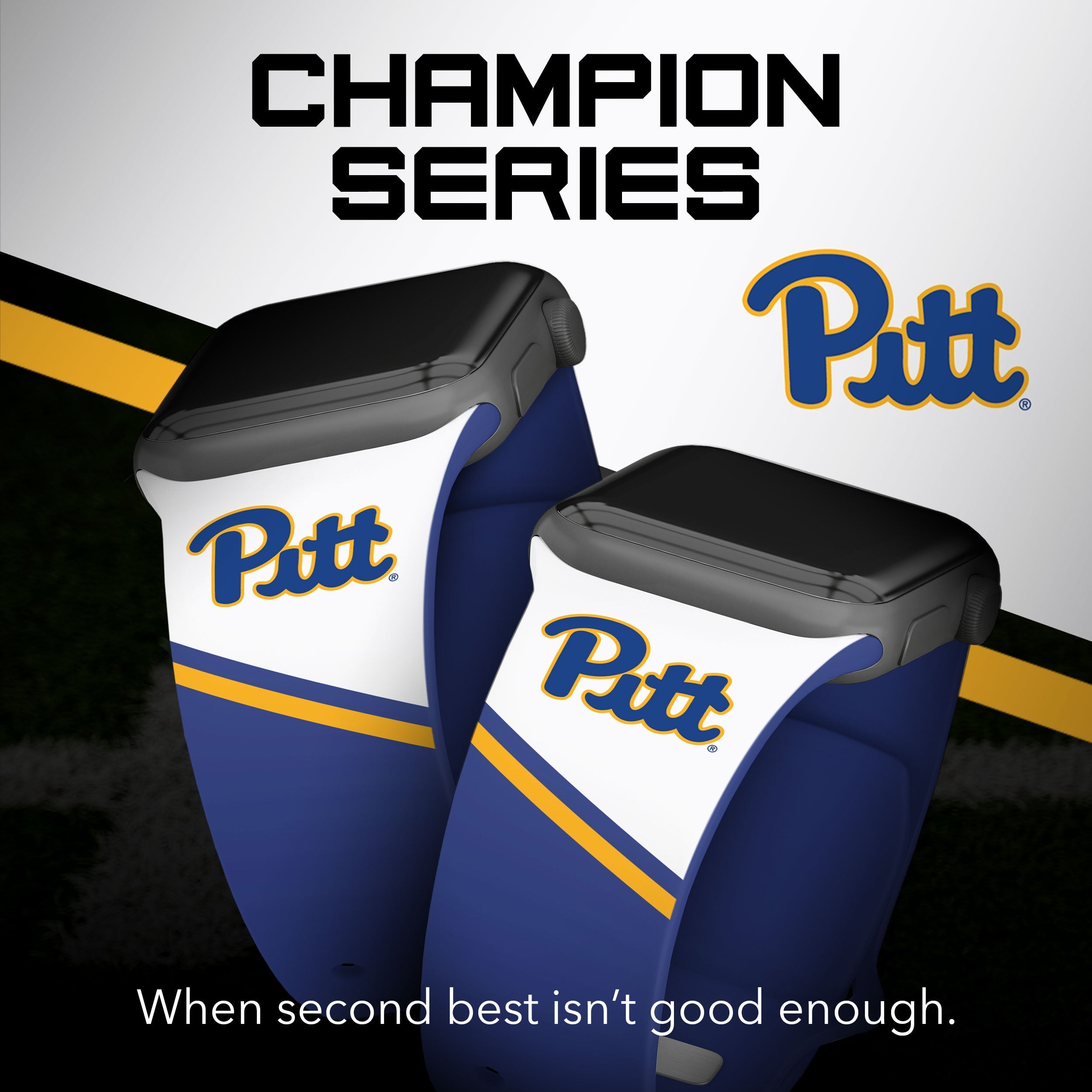 Pittsburgh Panthers HD Apple Watch Band 18